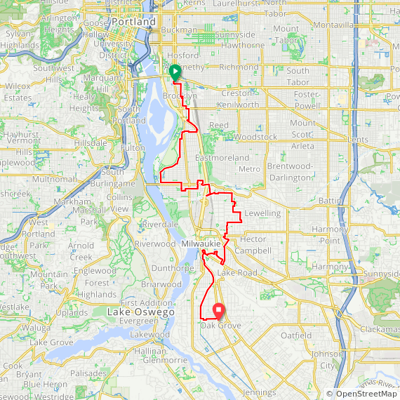 Inn Between Ride 2023 #3 route map